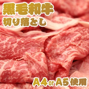 A4・A5等級のみ黒毛和牛切り落とし1kg 写真2